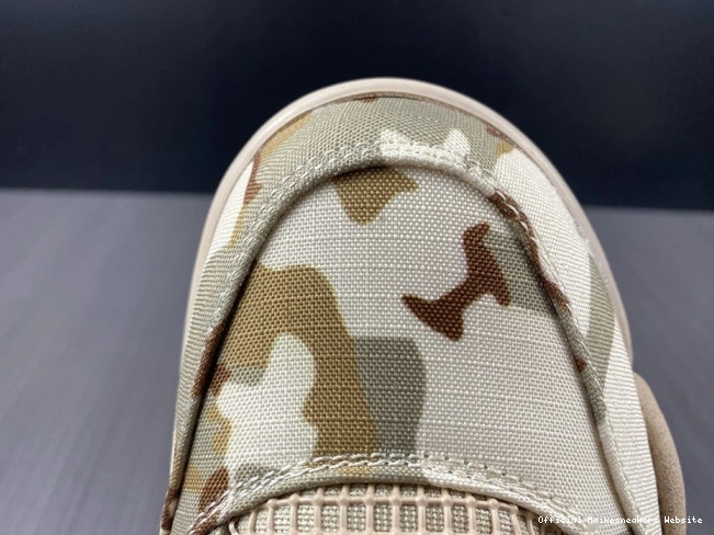 Official Maikesneakers Air 4 DJ1193-200 Jordan x Aleali May Camo 0728